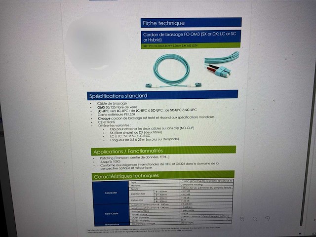 Optisch patchkabel (fo) bundel - afbeelding 14 van  16