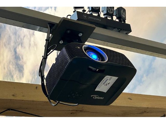 Optoma beamer + screen - afbeelding 6 van  9
