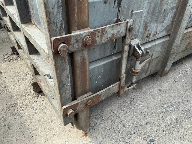 Optrek container met hand hydraulische klep - afbeelding 5 van  10
