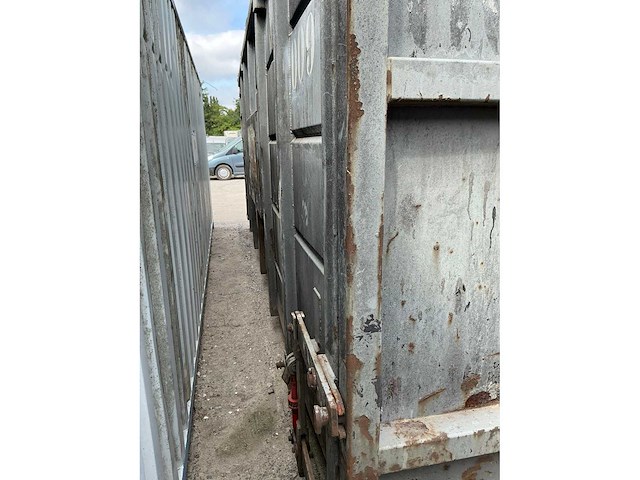 Optrek container met hand hydraulische klep - afbeelding 7 van  10