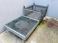 Opvangbak en gitterbox - - olie opvangbak (2x) - afbeelding 1 van  3
