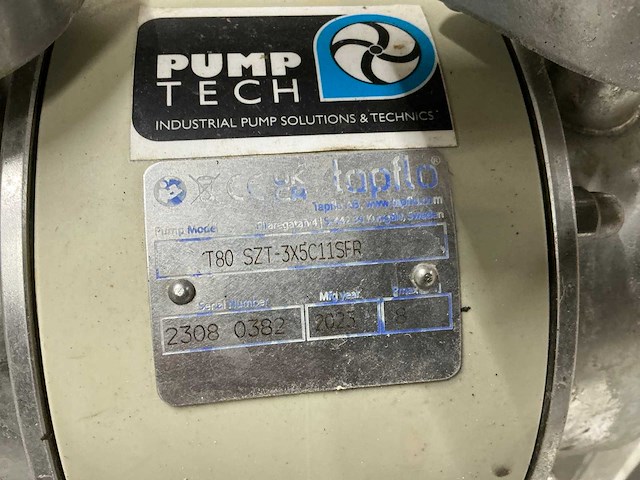 Opvoerpomp topflow t80 sst-3x5c11sfr, 2023 - afbeelding 5 van  5