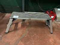 Opvouwbaar aluminium werkplatform