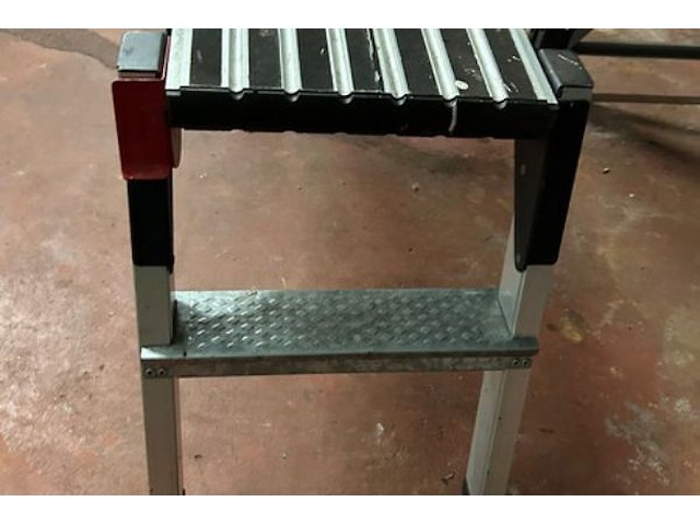 Opvouwbaar aluminium werkplatform - afbeelding 4 van  4