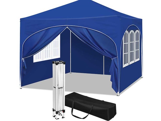 Opvouwbaar en waterdicht prieel 3 x 3 m - afbeelding 1 van  1