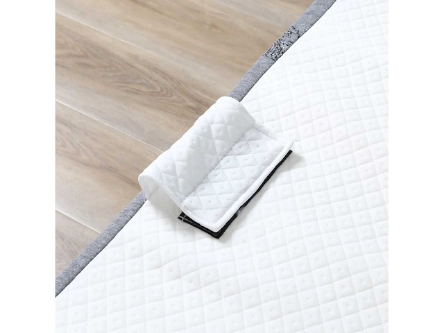 Opvouwbaar gastenbed met stalen wielen + schuim - afbeelding 5 van  8