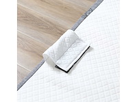 Opvouwbaar gastenbed met stalen wielen + schuim - afbeelding 2 van  4