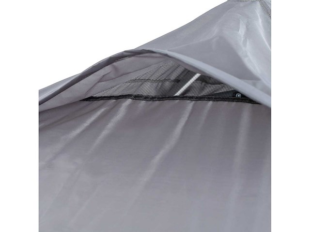 Opvouwbaar paviljoen met push-up functie, uv-zonbescherming 80+ 310 x 310 cm - taupe - afbeelding 4 van  8
