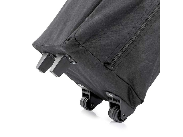 Opvouwbaar paviljoen met push-up functie, uv-zonbescherming 80+ 310 x 310 cm - taupe - afbeelding 7 van  8