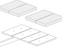 Opvouwbare bedbodem graham 90x200cm met zitkussen - afbeelding 4 van  7