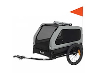 Opvouwbare fietsaanhanger voor middelgrote honden tot 20 kg - afbeelding 2 van  8
