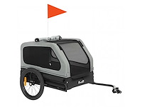Opvouwbare fietsaanhanger voor middelgrote honden tot 20 kg - afbeelding 7 van  8