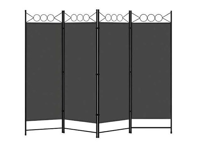 Opvouwbare kamerverdeler, 4 scheidingspanelen (223 x 172 cm) - afbeelding 5 van  5