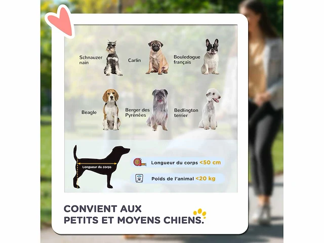 Opvouwbare kattenkussen voor honden voor huisdieren inclusief wielen met remdoek 600d oxford - afbeelding 3 van  5