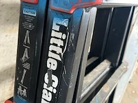 Opvouwbare ladder little giant m22, maximale belasting 150 kg. - afbeelding 3 van  3