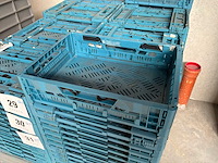 Opvouwbare plastiek bakken (100x) - afbeelding 2 van  4