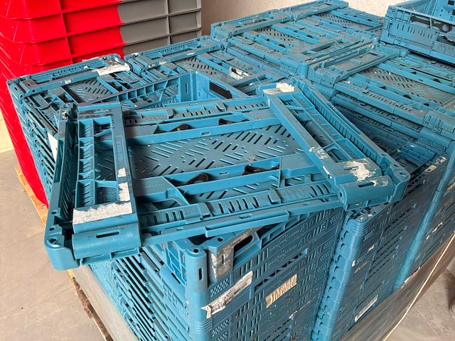 Opvouwbare plastiek bakken (100x) - afbeelding 4 van  4