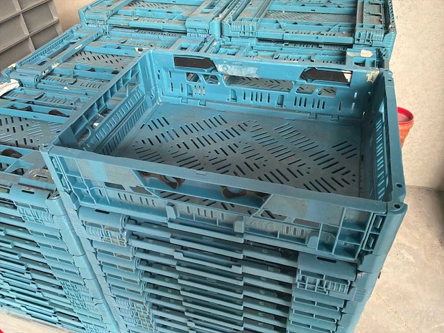 Opvouwbare plastiek bakken (50x) - afbeelding 2 van  4