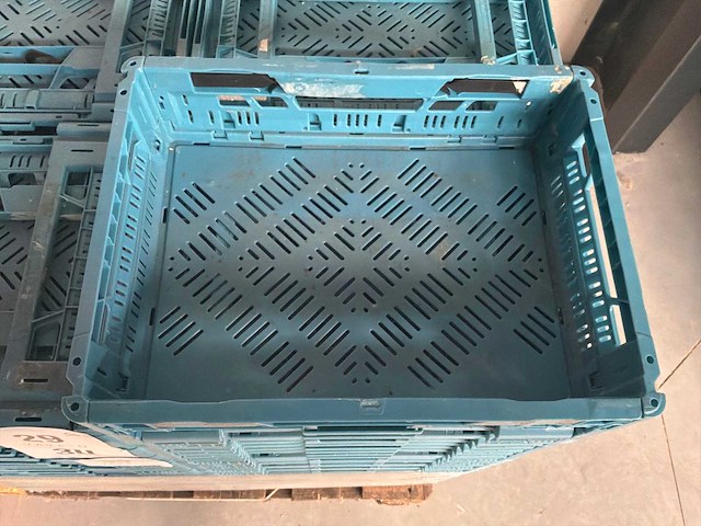 Opvouwbare plastiek bakken (50x) - afbeelding 2 van  3