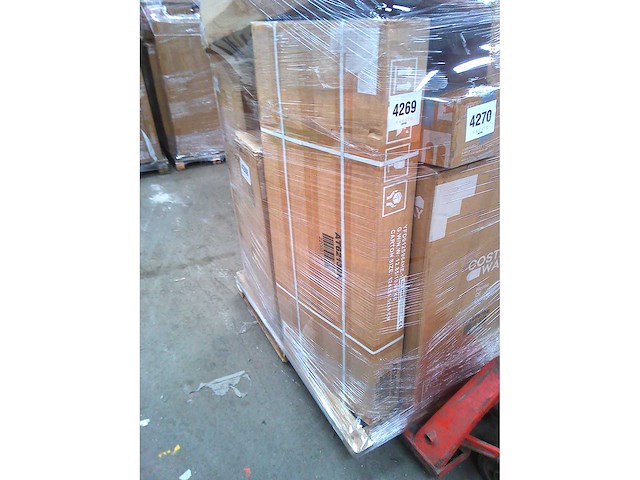 Opvouwbare platformtrolley met een lading tot 400 kg, zwart - afbeelding 5 van  5