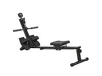 Opvouwbare roeimachine met lcd-scherm en gevoerde stoel, elastische weerstand, capaciteit 150 kg - afbeelding 3 van  8