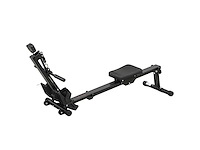 Opvouwbare roeimachine met lcd-scherm en gevoerde stoel, elastische weerstand, capaciteit 150 kg - afbeelding 7 van  8