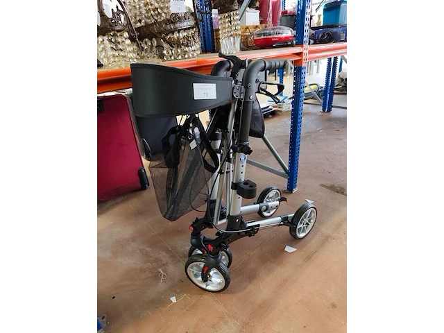Opvouwbare rollator vermeiren - afbeelding 2 van  3