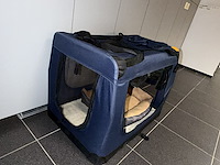 Opvouwbare stoffen hondenbench - afbeelding 3 van  3