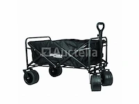Opvouwbare transporttrolley 160l kraft&dele