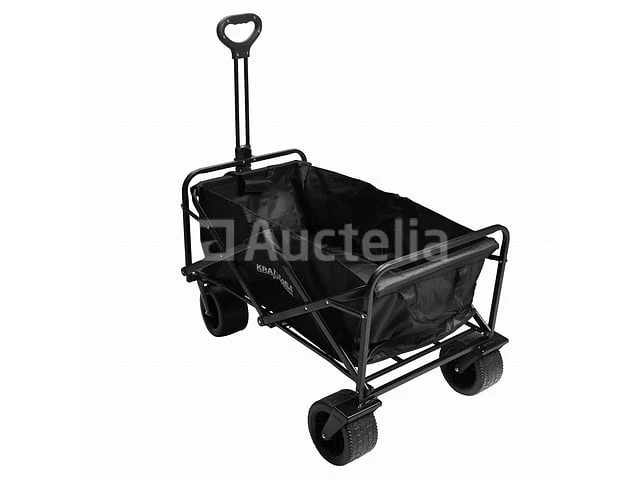 Opvouwbare transporttrolley 160l kraft&dele - afbeelding 4 van  5