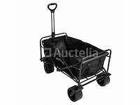 Opvouwbare transporttrolley 160l kraft&dele - afbeelding 4 van  5
