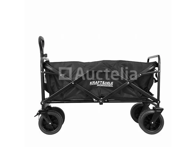 Opvouwbare transporttrolley 160l kraft&dele - afbeelding 5 van  5