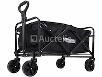 Opvouwbare transporttrolley 90l kraft&dele - afbeelding 1 van  5