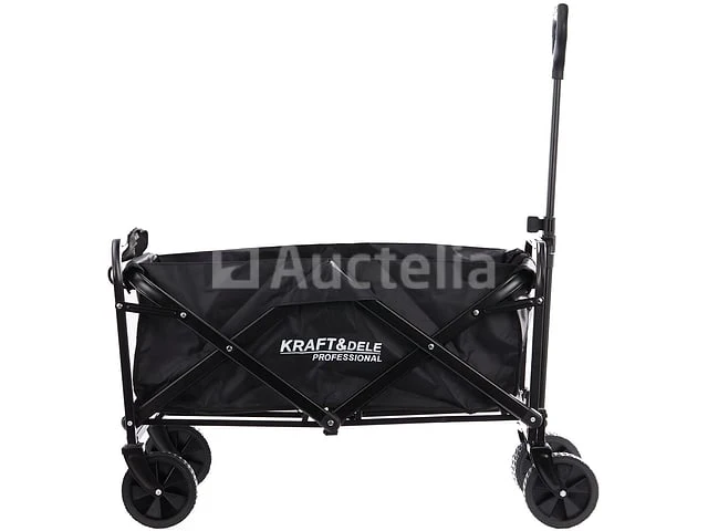 Opvouwbare transporttrolley 90l kraft&dele - afbeelding 2 van  5