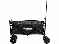 Opvouwbare transporttrolley 90l kraft&dele - afbeelding 2 van  5