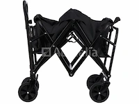 Opvouwbare transporttrolley 90l kraft&dele - afbeelding 3 van  5
