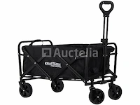 Opvouwbare transporttrolley 90l kraft&dele - afbeelding 5 van  5