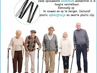 Opvouwbare wandelstok - afbeelding 6 van  6