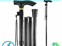 Opvouwbare wandelstok - afbeelding 1 van  6