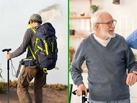 Opvouwbare wandelstok - afbeelding 5 van  6