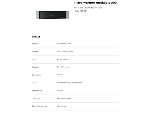 Opwarmlade foster 7138001 - afbeelding 5 van  6
