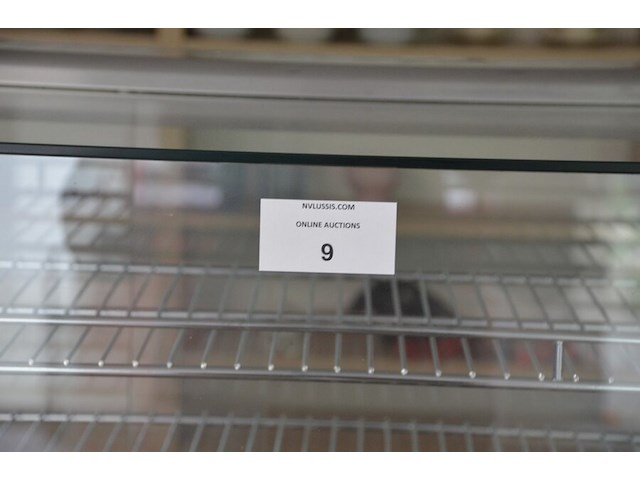 Opzet warmhoudkast 2 glazen schuifdeuren ggm gastro thvnr200 afm. 1,20m lang - afbeelding 7 van  10