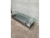 Opzetkoelvitrine met glasopbouw - afbeelding 3 van  4