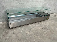 Opzetkoelvitrine met glasopbouw - afbeelding 1 van  5