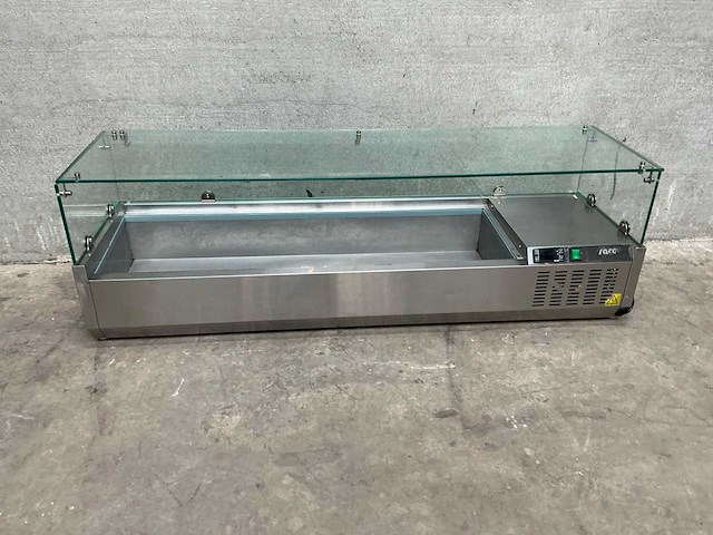 Opzetkoelvitrine met glasopbouw - afbeelding 2 van  5