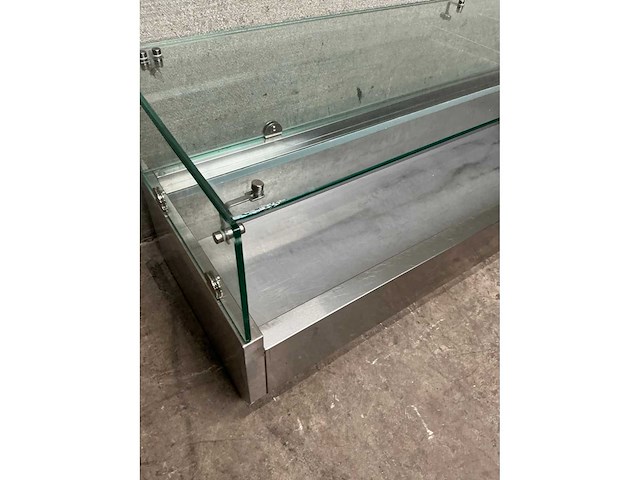 Opzetkoelvitrine met glasopbouw - afbeelding 4 van  5