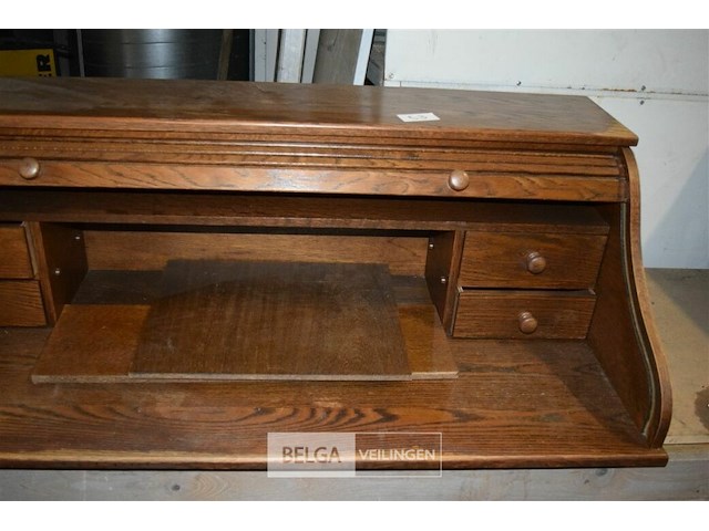 Opzetstuk vintage secretaire - afbeelding 3 van  4