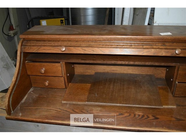 Opzetstuk vintage secretaire - afbeelding 4 van  4