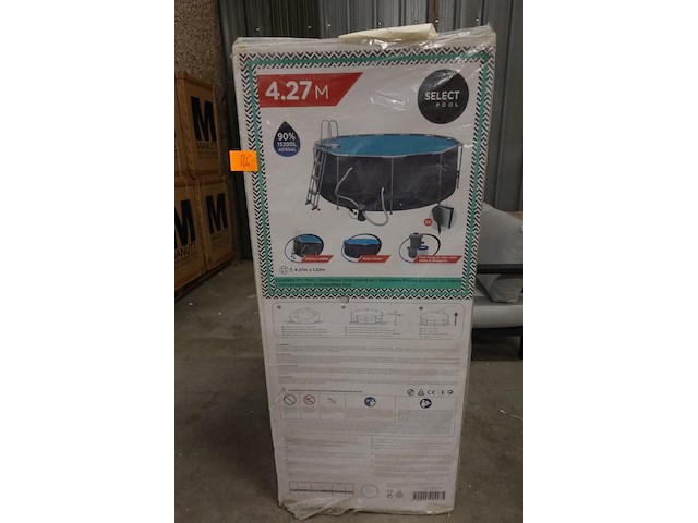 Opzetzwembad select pool - afbeelding 1 van  3