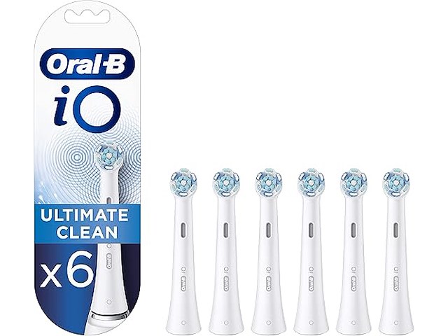 Oral-b io ultimate clean opzetborstels (6 stuks) - afbeelding 1 van  4